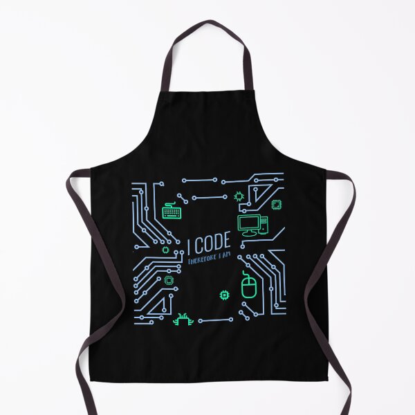 Item preview, I Code Therefore I Am - Programmer Coding Developer Design designed and sold by Shirtlify.