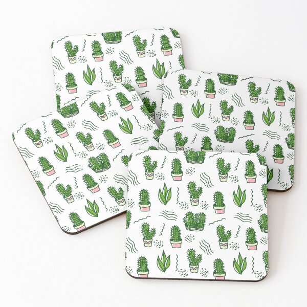 Item preview, Green Cactus Plant Pattern designed and sold by edwardecho.