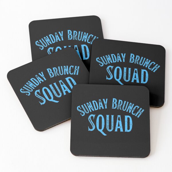 Item preview, Sunday Brunch Squad Vintage Blue Print For The Crew designed and sold by Vibbin4Life33.