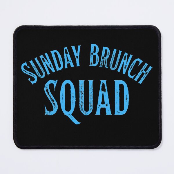 Item preview, Sunday Brunch Squad Vintage Blue Print For The Crew designed and sold by Vibbin4Life33.