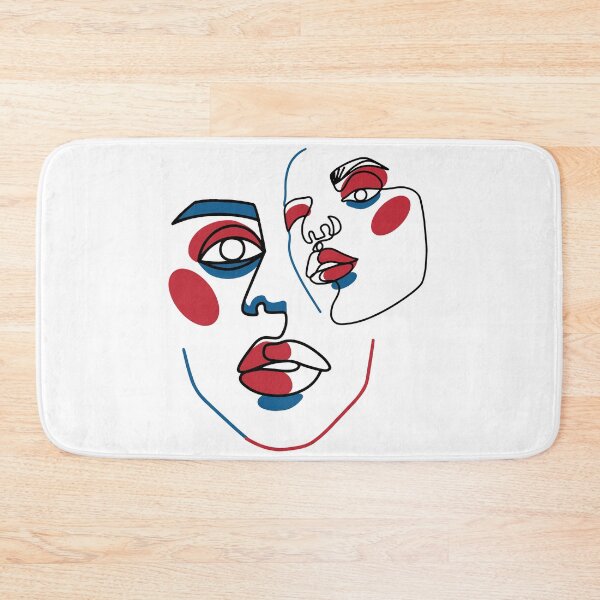 Item preview, female face line art  designed and sold by cruzzcreation.