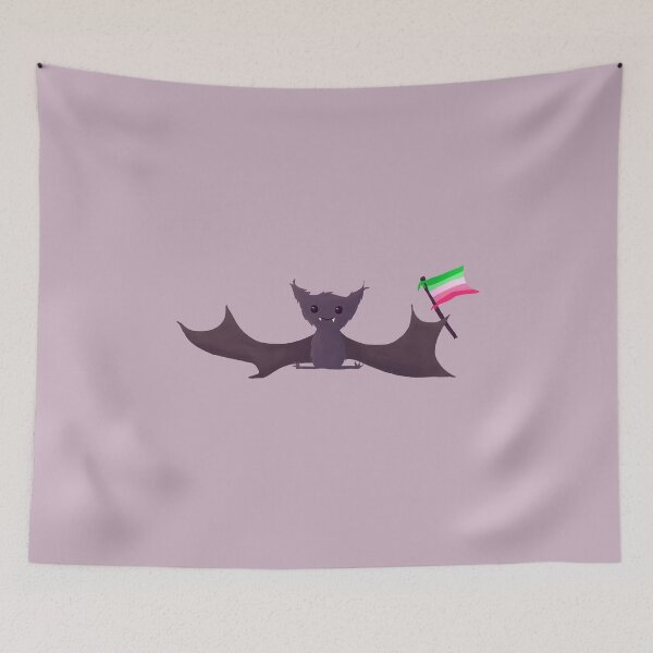 Item preview, Cute Pride Abrosexual Halloween Bat  designed and sold by ForTheFrogWar.