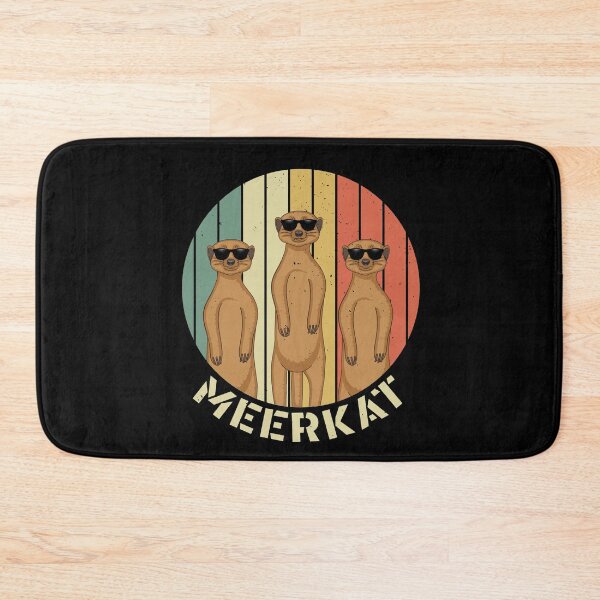 Item preview, Meerkat Group With Sunglasses Mongoose Sunset Safari Africa designed and sold by d247.