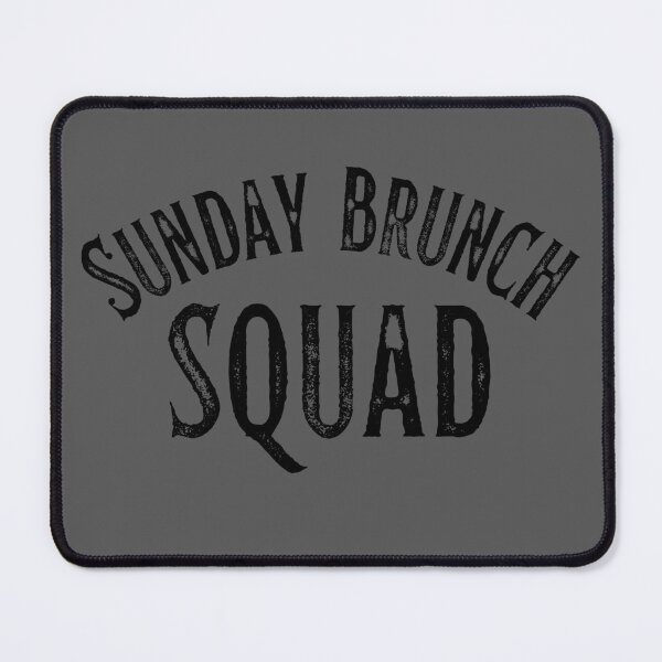 Item preview, Sunday Brunch Squad Vintage Black Print For The Crew designed and sold by Vibbin4Life33.
