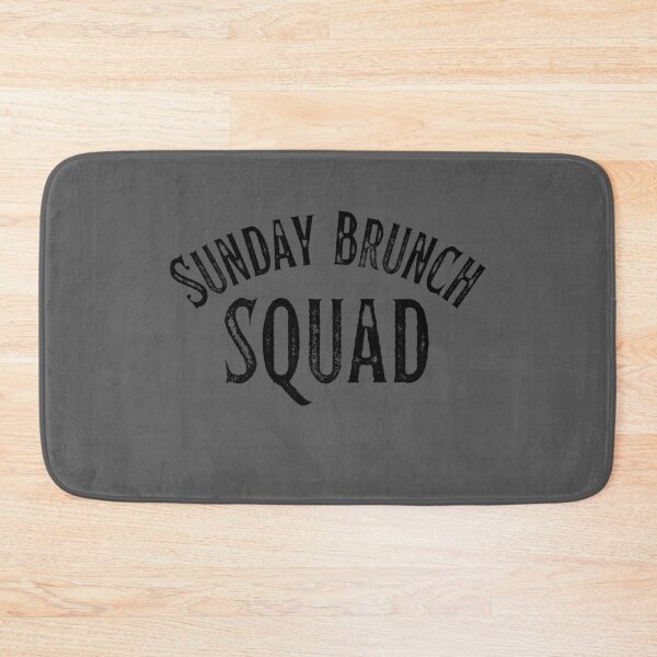 Item preview, Sunday Brunch Squad Vintage Black Print For The Crew designed and sold by Vibbin4Life33.