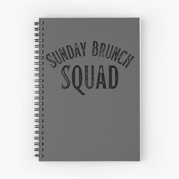 Item preview, Sunday Brunch Squad Vintage Black Print For The Crew designed and sold by Vibbin4Life33.