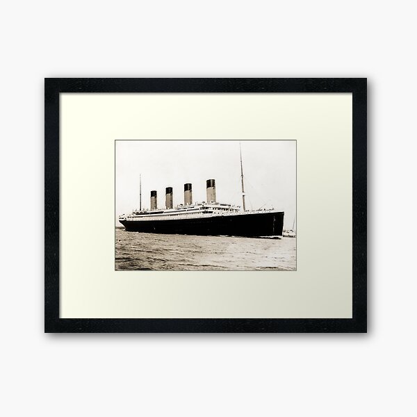 RMS Titanic Framed Art Print