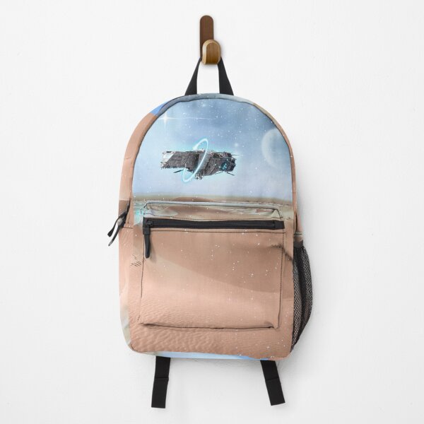 Item preview, Spaceship in the Desert Dune Galaxy Landscape Planet Sci Fi designed and sold by Jolly-Yosei.
