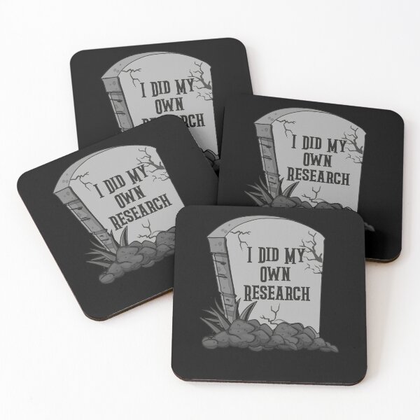 Item preview, I Did My Own Research Tombstone Halloween Costume designed and sold by hypertee-design.