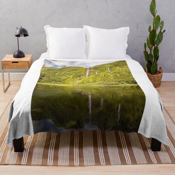 Item preview, Waterfall, amazing landscape, nature, at Azores islands, Flores, wanderlust. designed and sold by AylaHarbich.