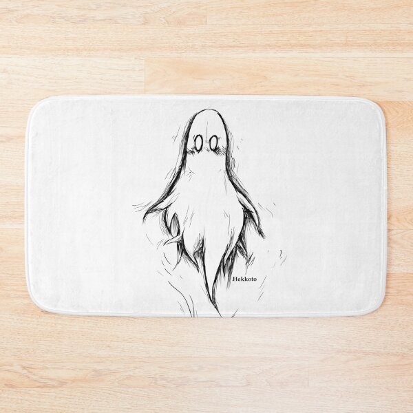 Item preview, Halloween cute lovely ghost simple cartoon design designed and sold by Hekkoto.