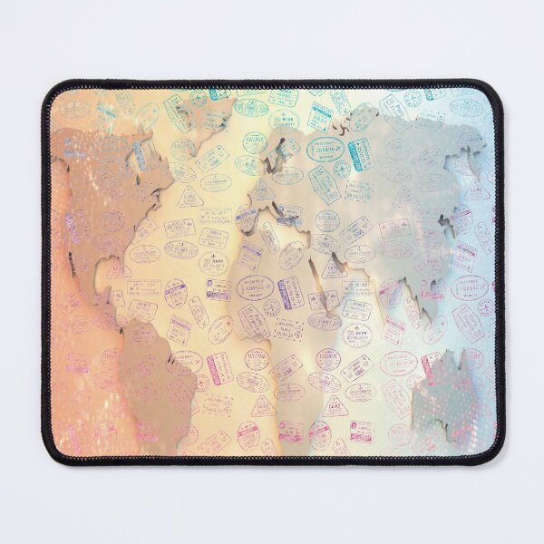 Item preview, Pastel travel stamp designed and sold by MrJean.