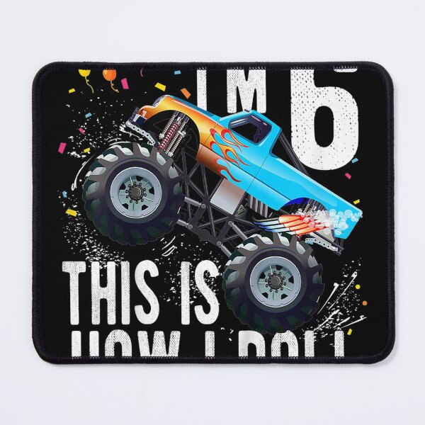 Item preview, Kids 6 Year Old 6th Birthday Boy Monster Truck Car designed and sold by MiloszshiZse.