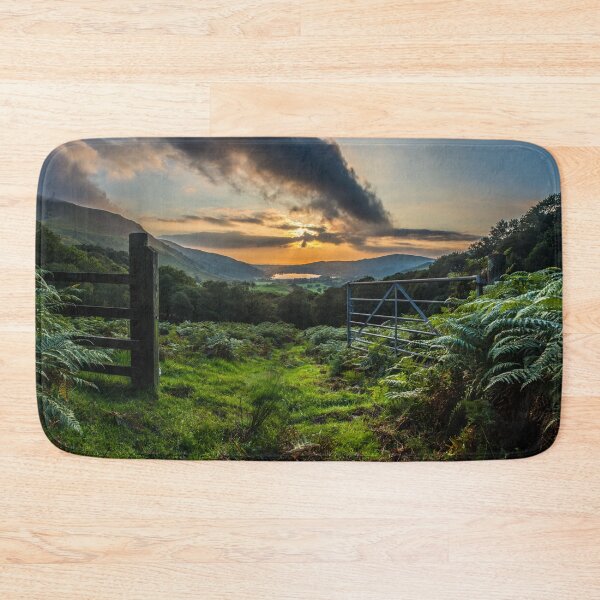 Item preview, Dyffryn Nantlle Sunset Through The Gate designed and sold by LluniauDafyddEm.
