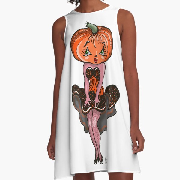 Item preview, Patty Pumpkin is Excited about Halloween! designed and sold by LaurelsArtwork.