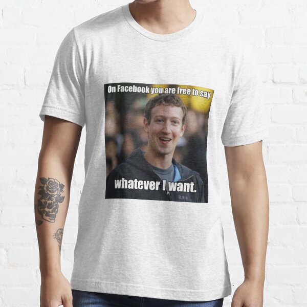"mark zuckerberg" Tshirt for Sale by AyahBaniMustafa Redbubble
