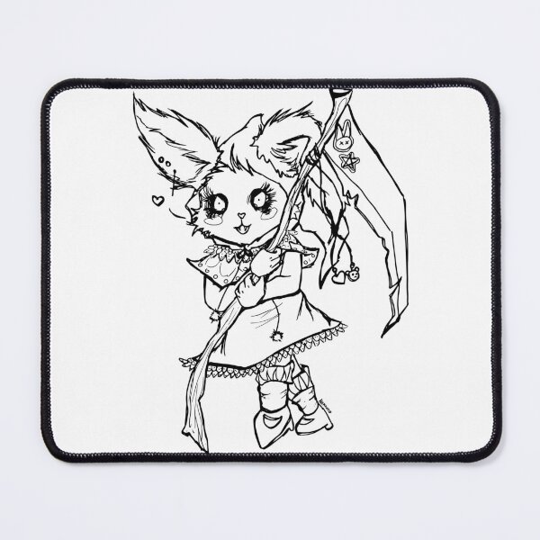 Item preview, Cute edgy dark bunny girl, chibi reaper designed and sold by Hekkoto.