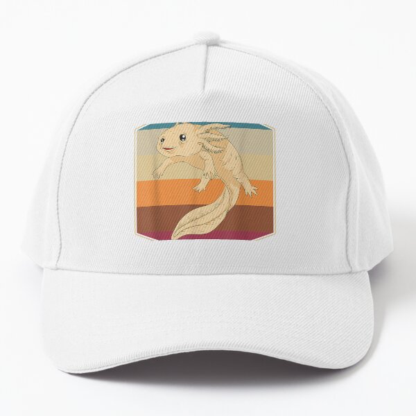 Aperçu de l'œuvre T-shirt Axolotl animal amphibien rétro créée et vendue par BechenEverett.