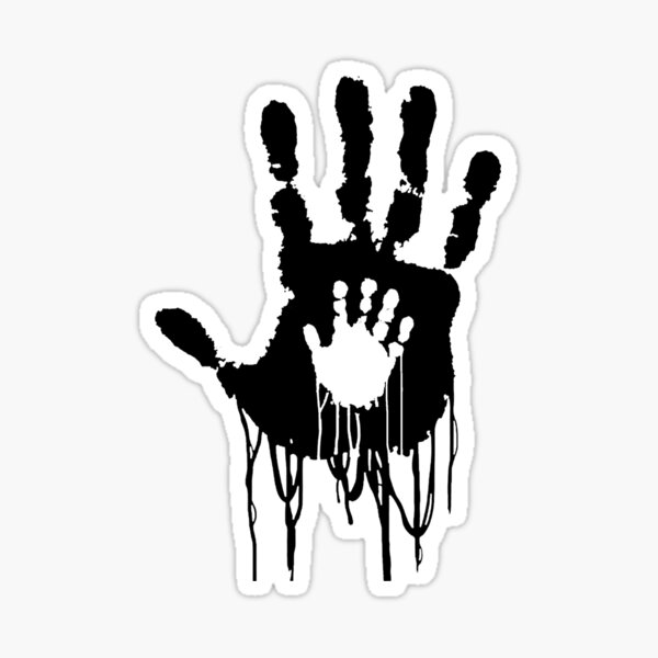 Item preview, Death Stranding Handprint designed and sold by NuGamingMerch.