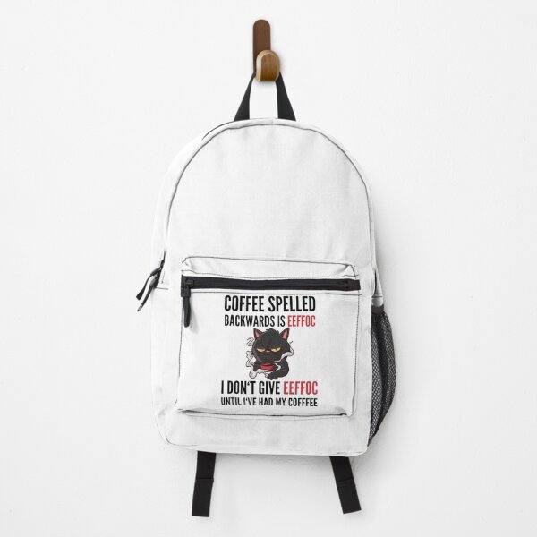 Item preview, Coffee Spelled Backwards Is Eeffoc - Cat designed and sold by Club7Studios.