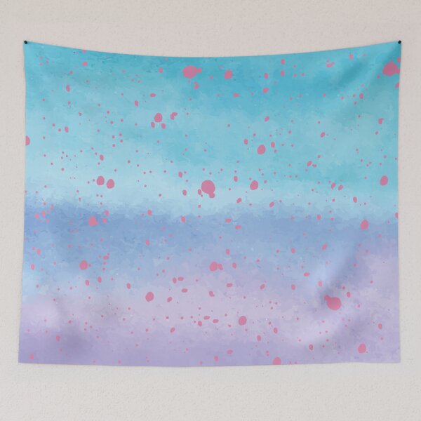 Item preview, Watercolor Tie Dye Cute Print designed and sold by LamaraK.