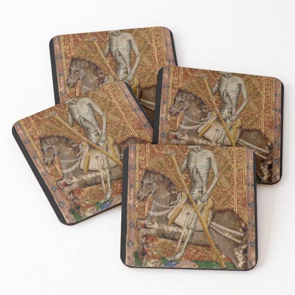 Item preview, Medieval Death Tarot form the Visconti-Sforza designed and sold by TheWitchsWolf.