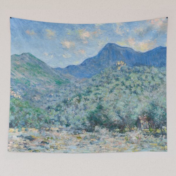 Item preview, Impressionist Art Valle Buona, Near Bordighera (1884) by Claude Monet designed and sold by Designedbysm.