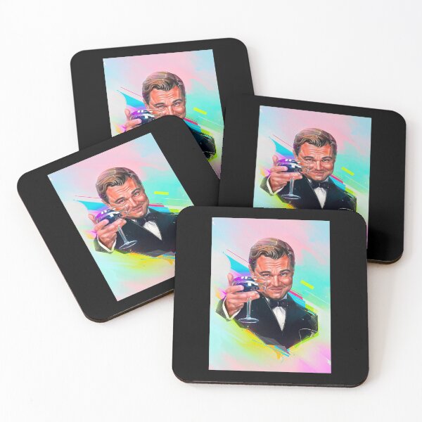 Item preview, Funny Gifts Boy Girl Leonardo Dicaprio Drinking Winefans Retro Vintage designed and sold by PreciousOndrick.