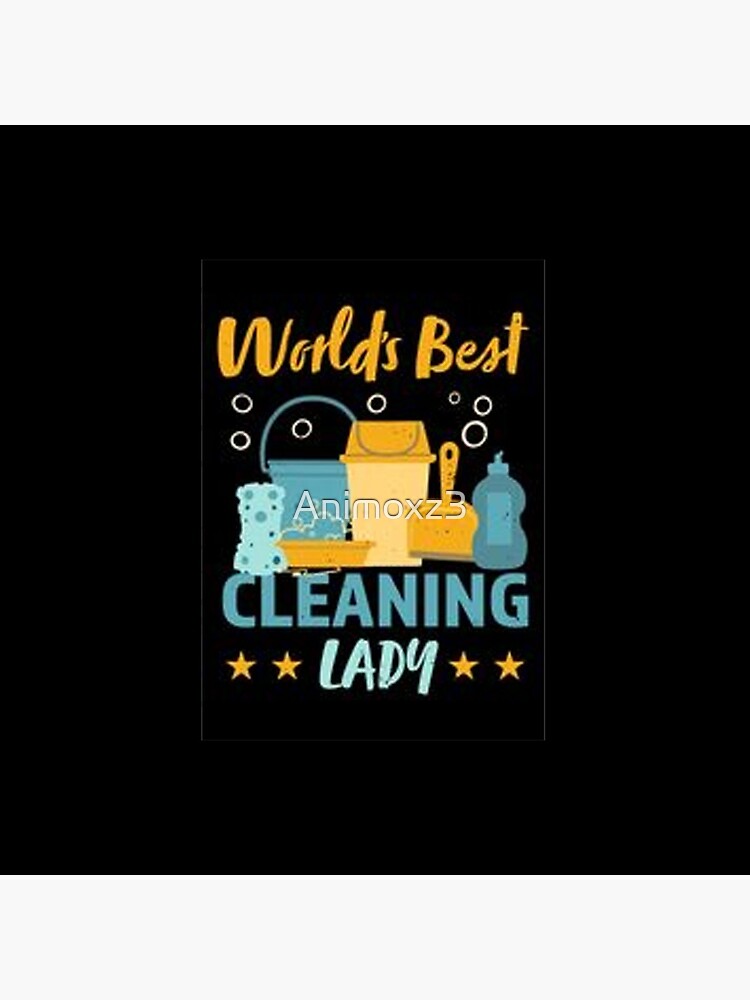 Thumbnail 5 of 5, Coasters (Set of 4), Best Cleaning Lady Gift designed and sold by Animoxz3.
