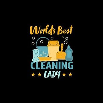 Artwork thumbnail, Best Cleaning Lady Gift by Animoxz3