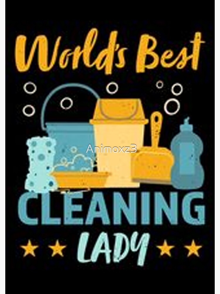 Thumbnail 3 of 3, Sticker, Best Cleaning Lady Gift designed and sold by Animoxz3.