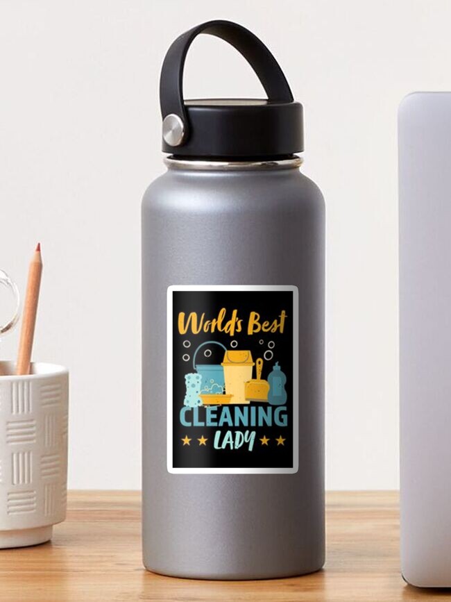 Thumbnail 1 of 3, Sticker, Best Cleaning Lady Gift designed and sold by Animoxz3.