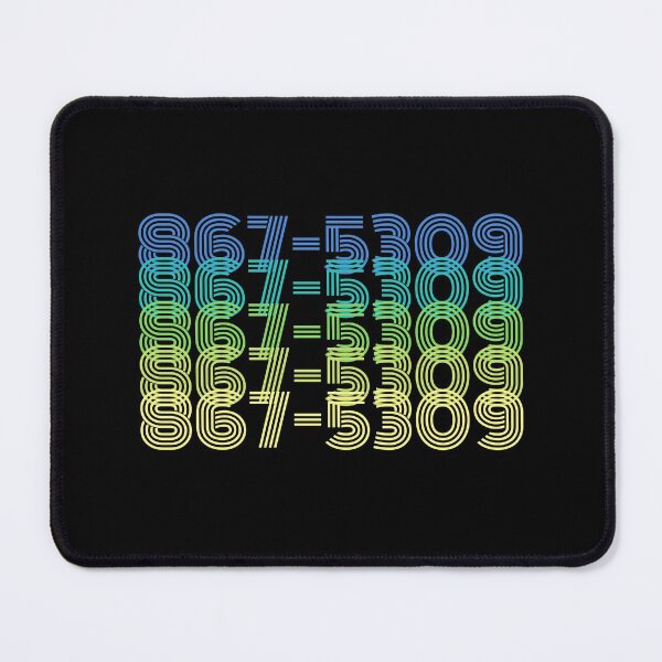 Item preview, 80s Music - 867-5309 - 1980s Famous Phone Number - Song Lyrics designed and sold by DesignByLeo.
