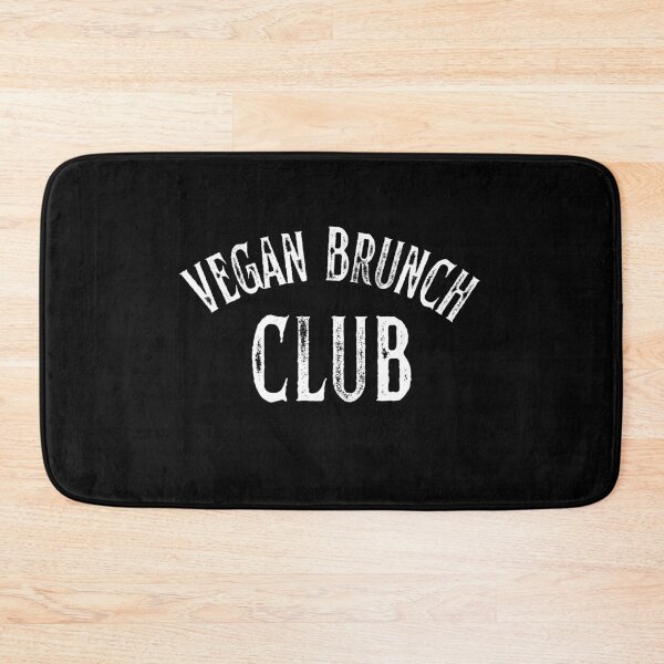 Item preview, Vegan Brunch Club Vintage White Print For Foodie Squad designed and sold by Vegginitup.