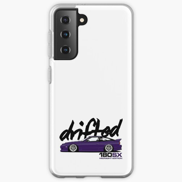 Drifted 180sx Merch - Midnight Edition by Drifted Samsung Galaxy Soft Case