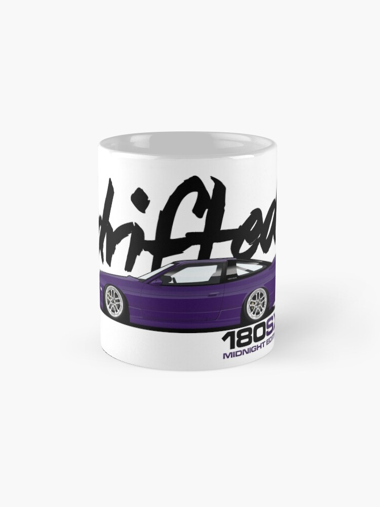 Thumbnail 4 of 6, Coffee Mug, Drifted 180sx Merch - Midnight Edition by Drifted designed and sold by driftedshop.