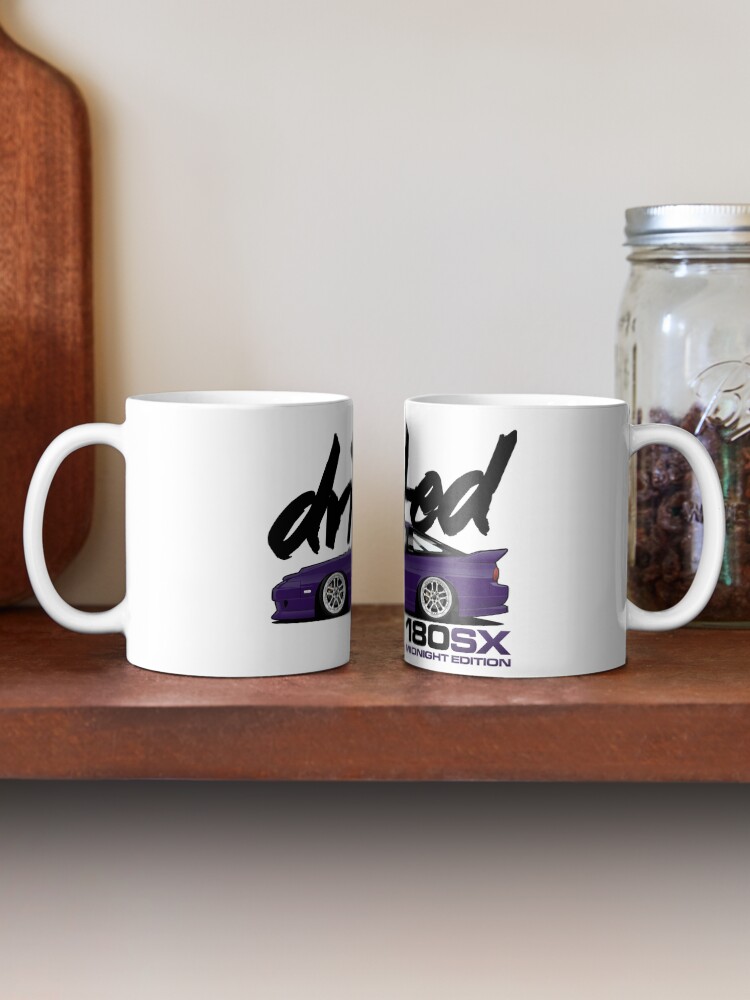 Thumbnail 2 of 6, Coffee Mug, Drifted 180sx Merch - Midnight Edition by Drifted designed and sold by driftedshop.