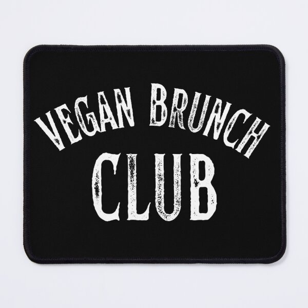 Item preview, Vegan Brunch Club Vintage White Print For Foodie Squad designed and sold by Vegginitup.
