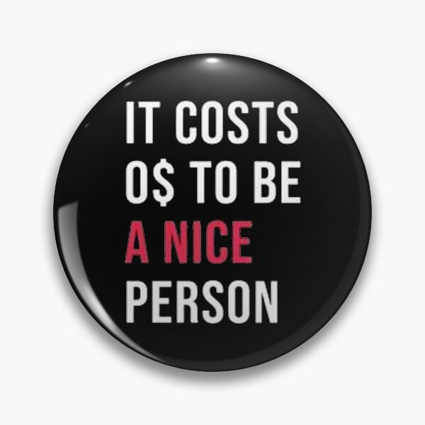 Item preview, 0 to be a nice Person designed and sold by Animoxz3.