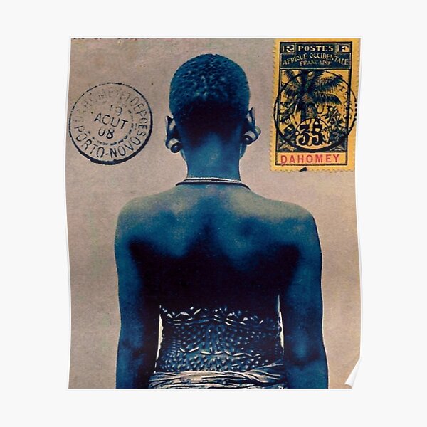"Black African American Vintage Africa Art" Poster for Sale by