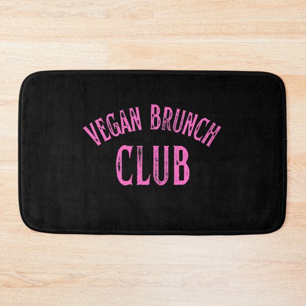 Item preview, Vegan Brunch Club Vintage Pink Print For Foodie Squad designed and sold by Vegginitup.