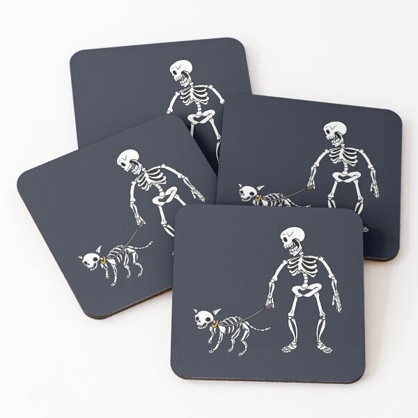 Item preview, Skeleton Dog Walker designed and sold by Bricke.