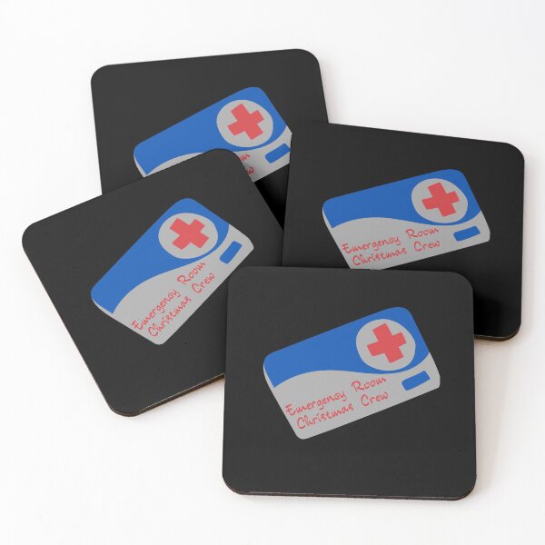 Item preview,  Emergency Room Nurse Christmas Crew Essential sticker designed and sold by Dragsma ⭐⭐⭐⭐⭐.