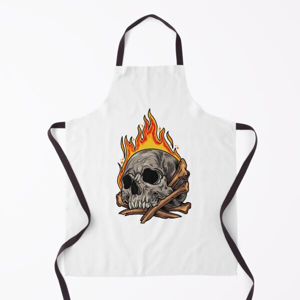Item preview, Skull that was on fire designed and sold by Bayusrwd10.