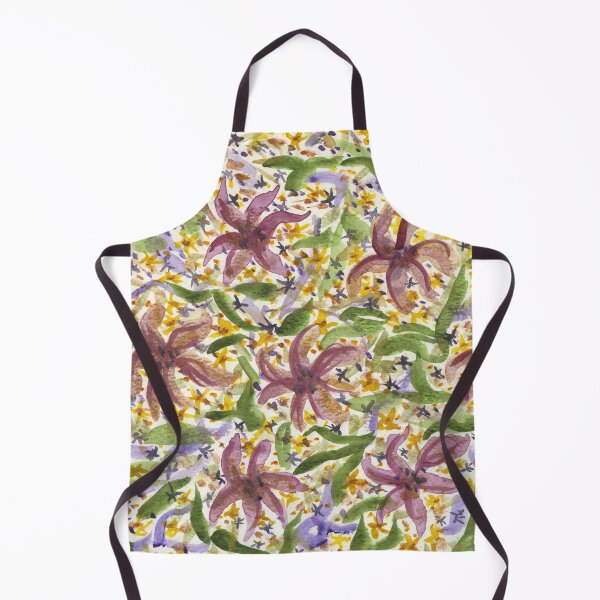 Item preview, Maroon, Purple and Orange Floral designed and sold by LymphomaLass.