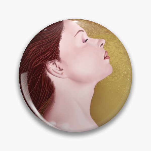 Item preview, Cute girl in gold designed and sold by ALVALERA.