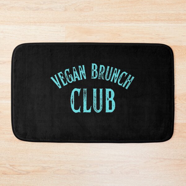 Item preview, Vegan Brunch Club Vintage Turquoise Print For Foodie Squad designed and sold by Vegginitup.