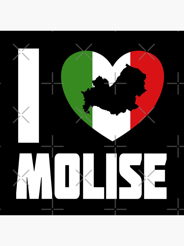 Magnet for Sale mit Ich liebe Molise - italienisches Herz mit