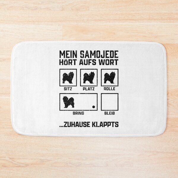 Item preview, Samoyed dog tricks sled dog Samojedenspitz designed and sold by madgrfx.