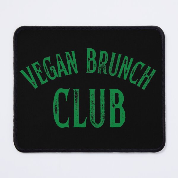 Item preview, Vegan Brunch Club Vintage Green Print For Foodie Squad designed and sold by Vegginitup.